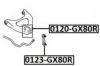 ASVA 0123-GX80R Rod/Strut, stabiliser